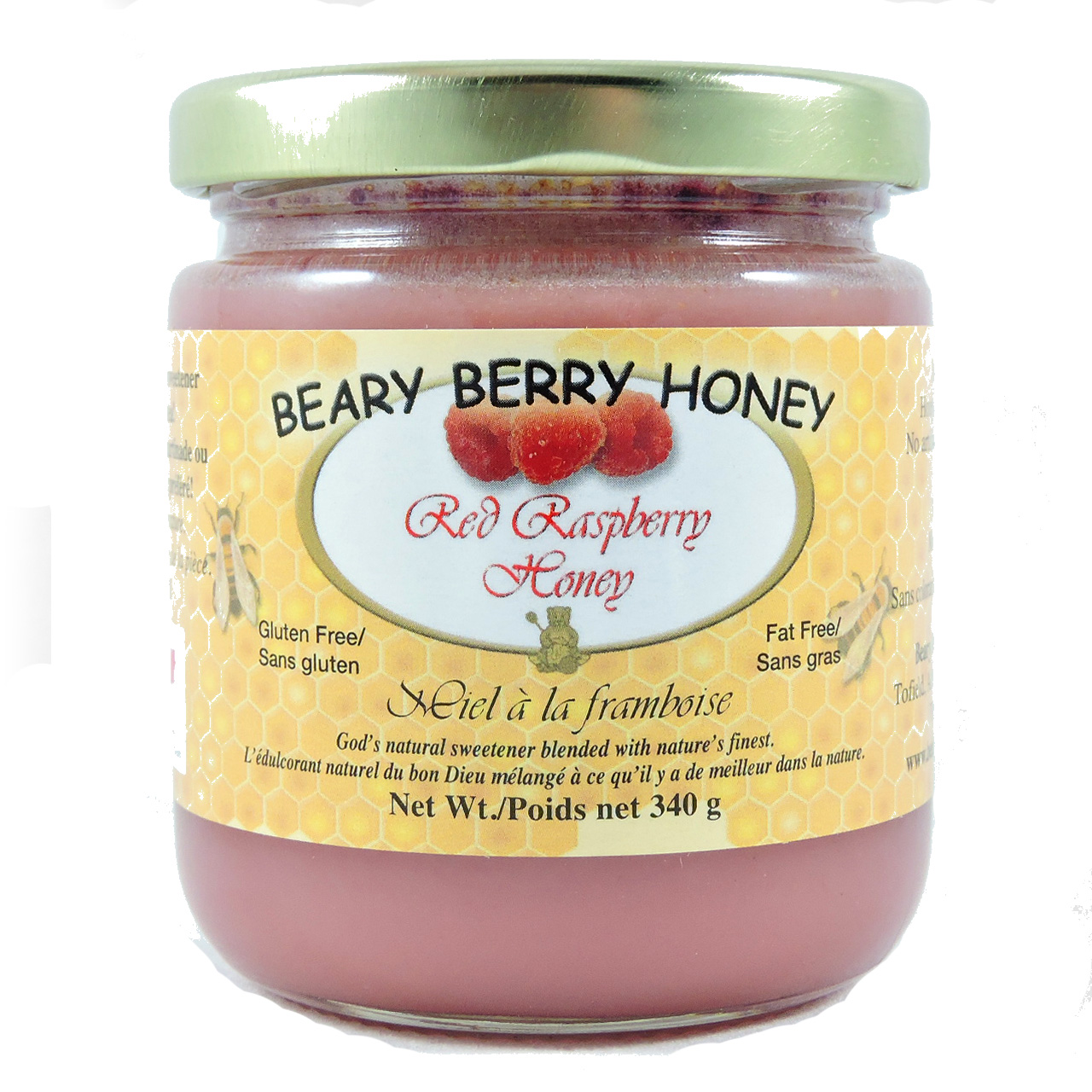 Honey Blend_Red Raspberry – Beary Berry Honey